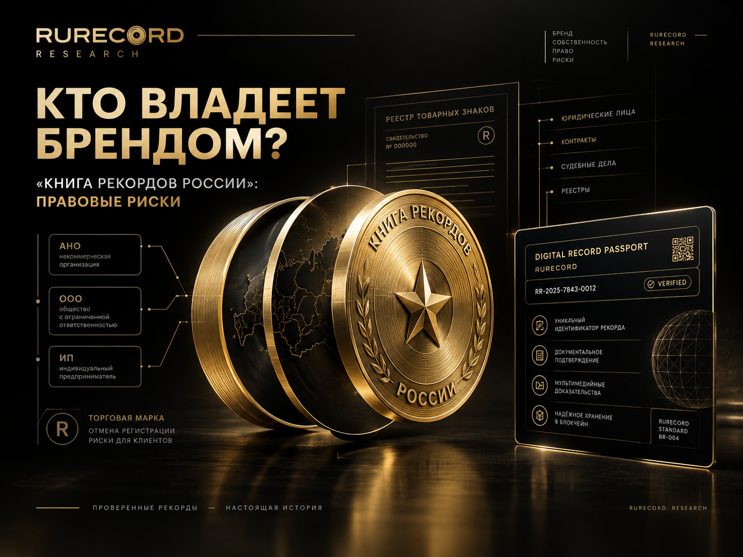 «Книга рекордов России»: кто владеет брендом и какие риски создаёт правовая неопределённость