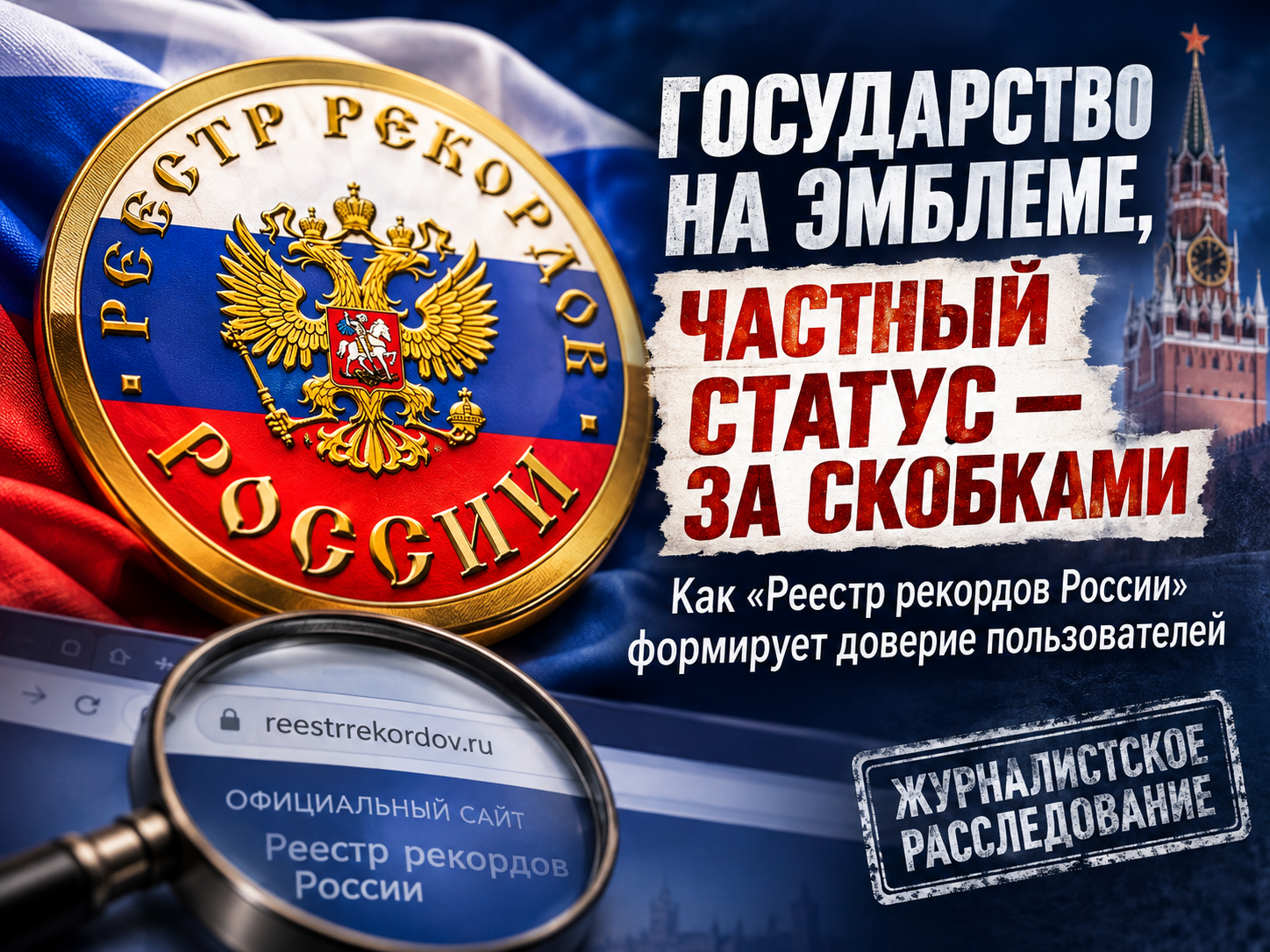 Государственное доверие в частной упаковке: как регистраторы рекордов формируют авторитет, которого пользователь не всегда может проверить